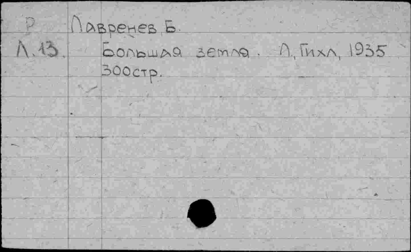 ﻿оьренеь ь.
Ьо/льша91 зеплгф • Л., Гихл, 1955